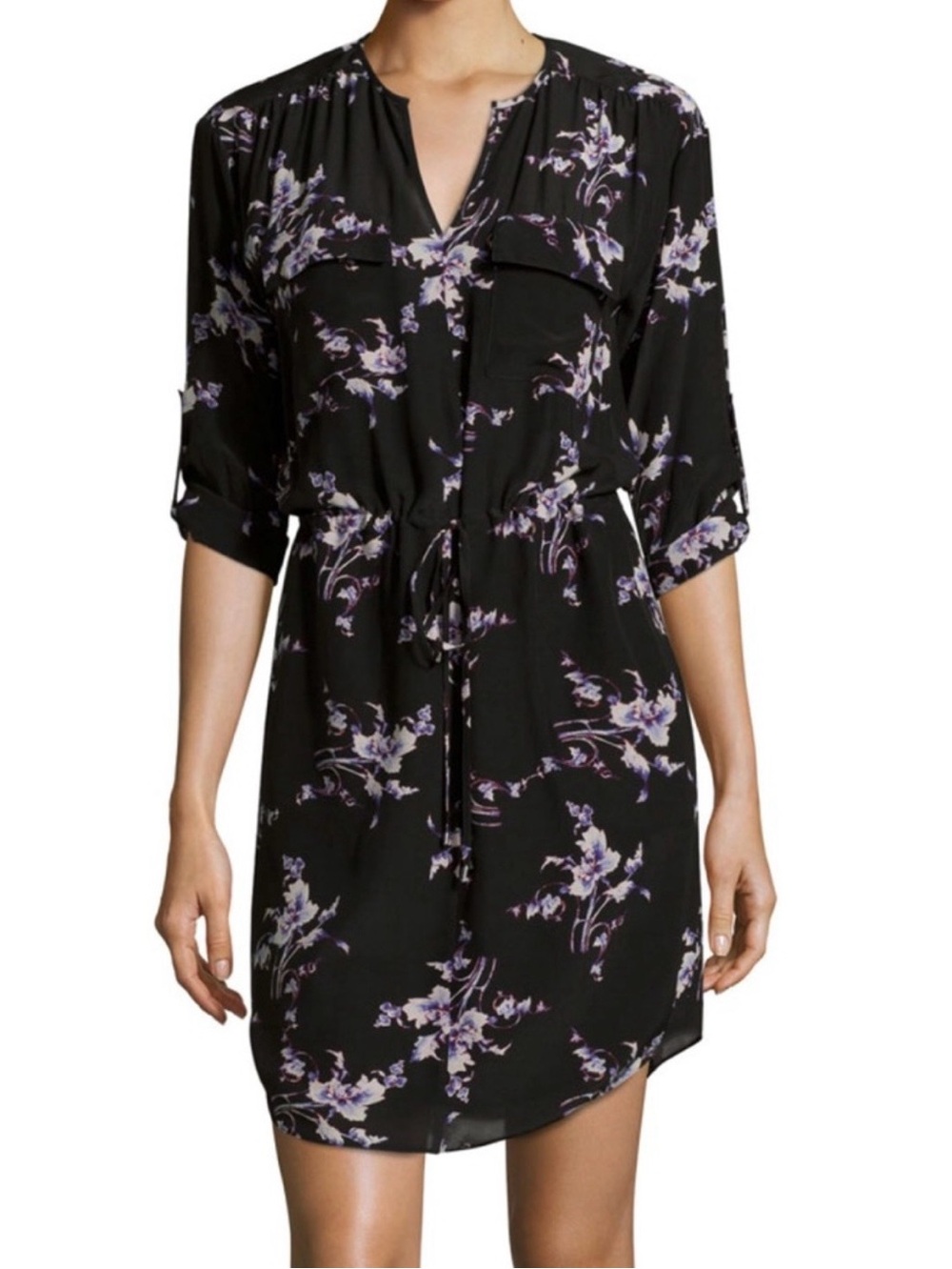 Rebecca Taylor 100% Silk Shirtdress Size 4